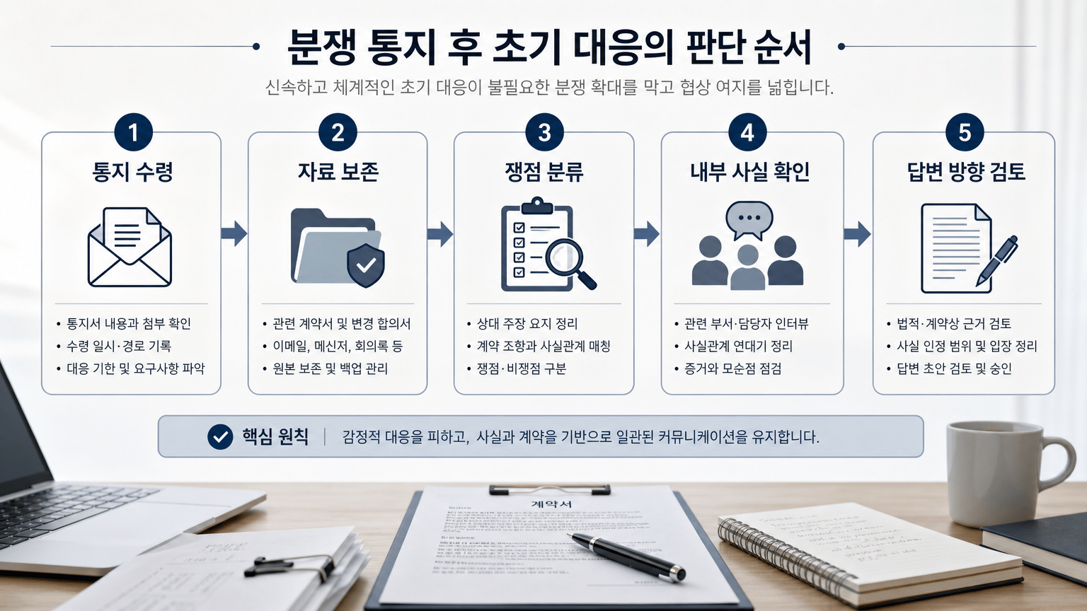 기업 계약분쟁을 예방하는 계약서 검토와 초기 대응 기준