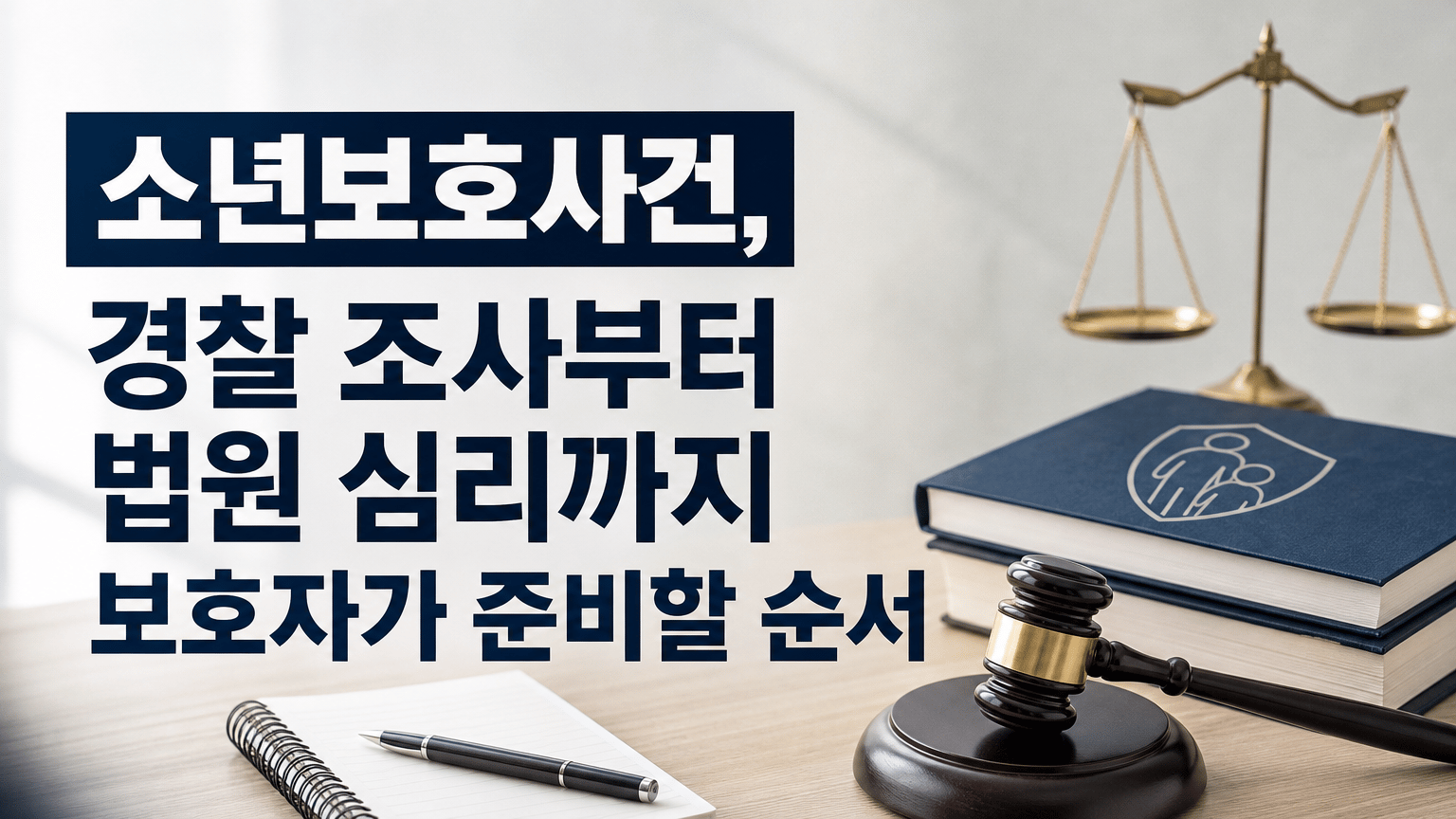 소년보호사건, 경찰 조사부터 법원 심리까지 보호자가 준비할 순서