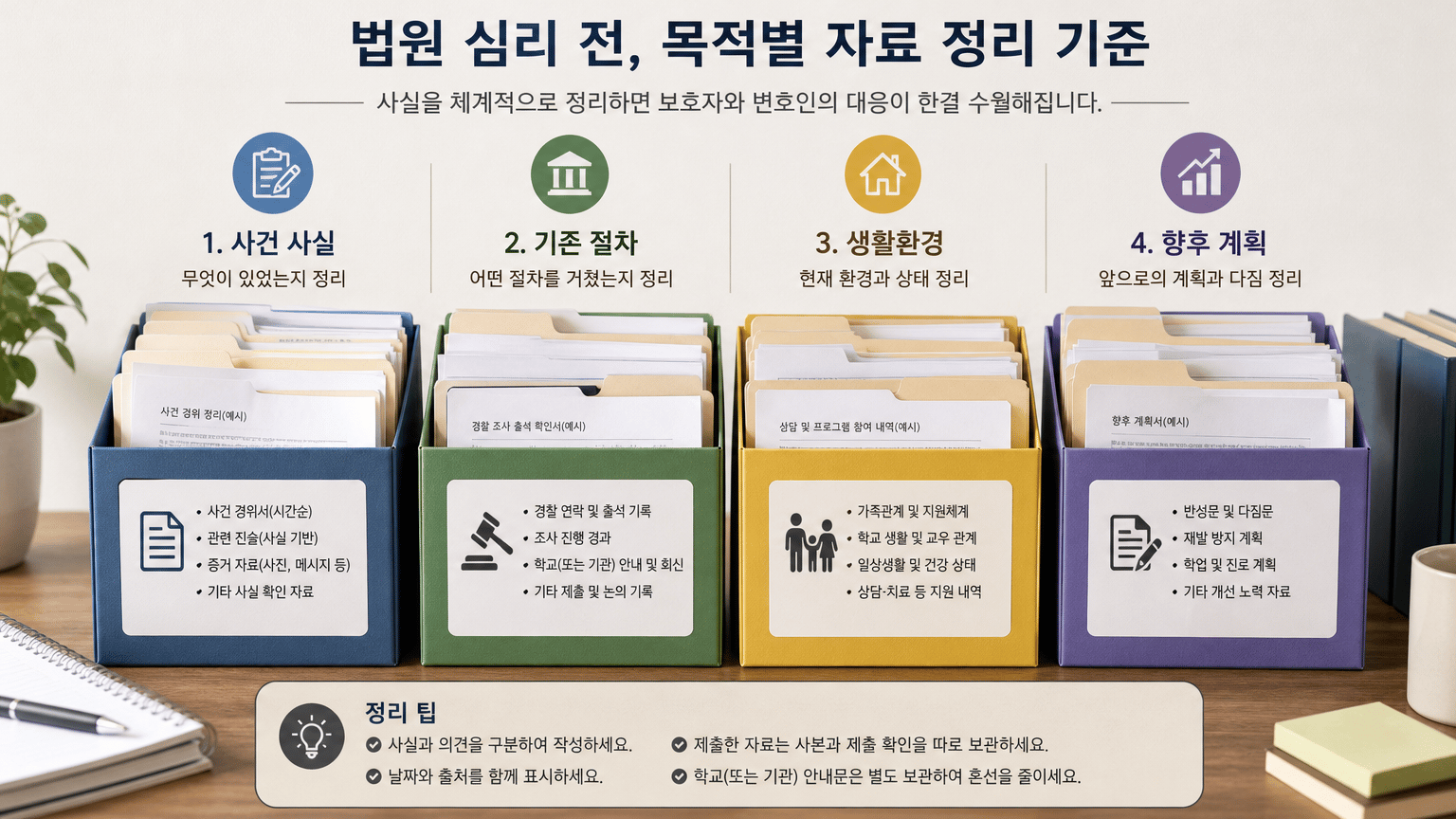 소년보호사건, 경찰 조사부터 법원 심리까지 보호자가 준비할 순서
